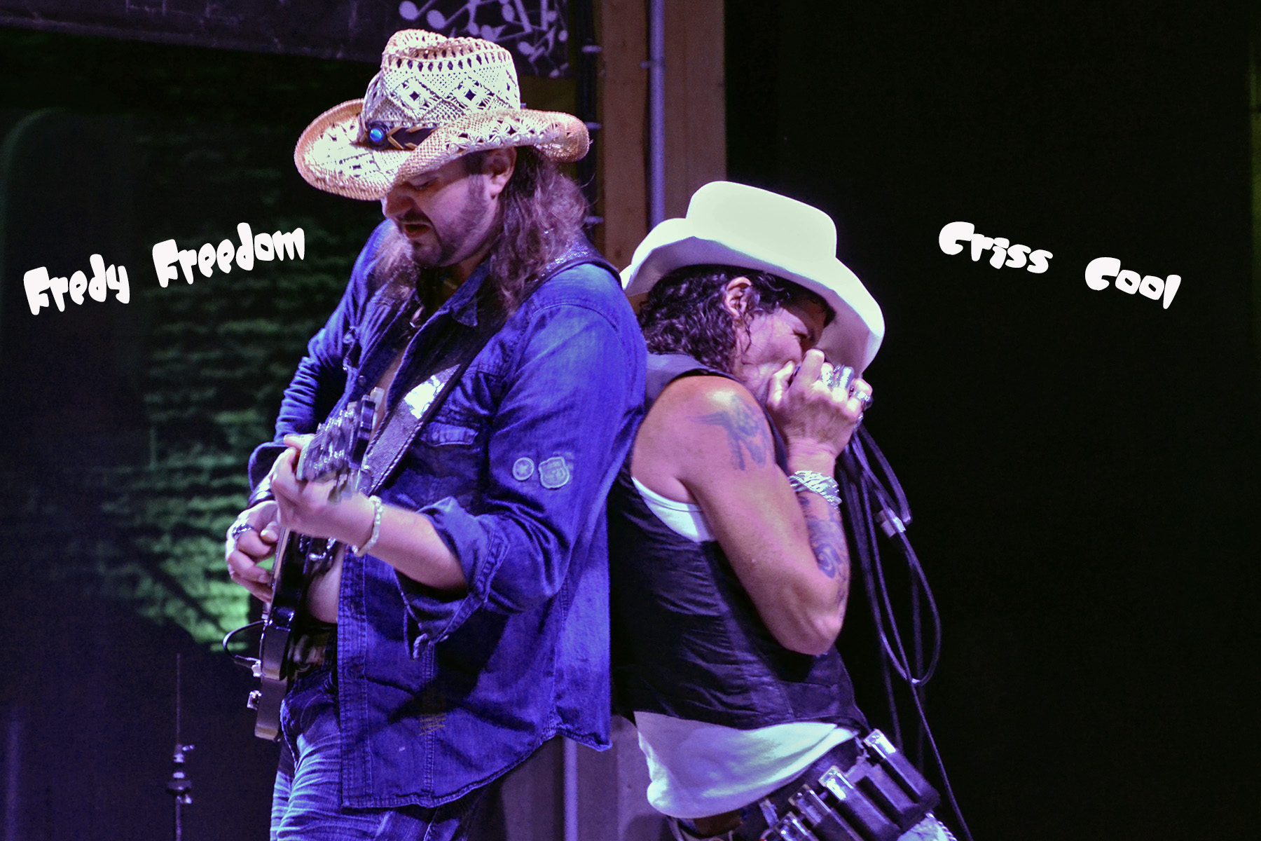 Fredy Freedom et Criss Cool Full band